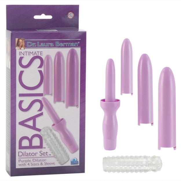 Picture of BERMAN- DILATOR SET PURPLE WITH SLEEVE