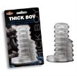 Picture of THICK BOY - VIBRATING PLEASURE SLEEVE - CLEAR