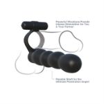 Picture of C-RINGZ POSABLE PARTNER DOUBLE PENETRATOR BLACK