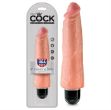 Picture of King Cock 8" Vibrating Stiffy - Flesh
