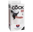 Picture of King Cock Strap-on Harness w/ 8" Cock - Flesh
