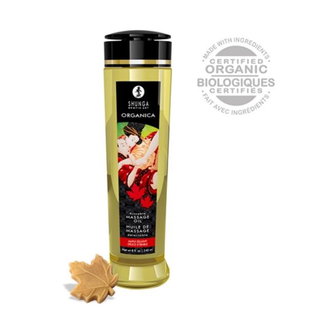 Picture of SHUNGA ORGANICA Massage Oil Maple Delight