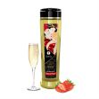 Picture of SHUNGA ROMANCE MASSAGE OIL SPARKLING STRAWBERRY WINE