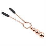 Picture of Beaded Nipple Clamps - Rose Gold