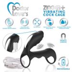 Picture of DL - Zinger+ Cock Cage - Remote Rechargeable Black