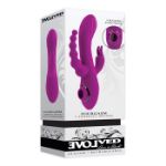 Picture of Fourgasm - Silicone Rechargeable - Purple