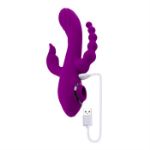 Picture of Fourgasm - Silicone Rechargeable - Purple