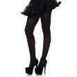 Picture of LEG AVENUE NYLON TIGHTS OPAQUE - BLK O/S