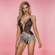 Picture of BABYDOLL SILVER FRINGE BLACK - O/S
