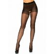 Picture of LEG AVENUE SHEER NYLON CROTCHLESS TIGHTS BLACK - O/S