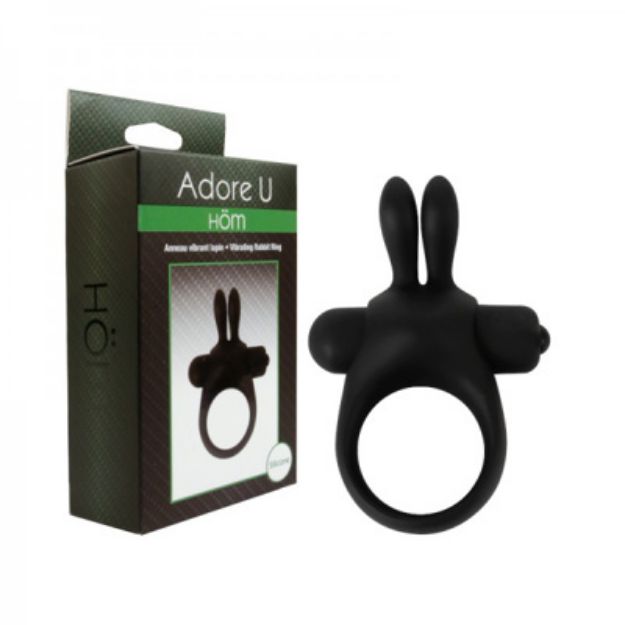 Picture of ADORE U HOM VIBRATING RABBIT RING