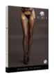 Picture of LE DESIR SHREDDED SUSPENDER PANTYHOSE - O/S