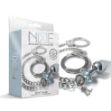 Picture of NIXIE METAL BUTT PLUG & CUFF SET - SILVER