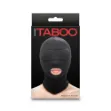 Picture of HUSTLER TABOO MOUTH HOOD - BLACK