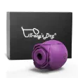 Picture of TRACY'S DOG ROSE VIBRATOR - PURPLE
