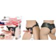 Picture of All American Whoppers - 5" Curved Dong with Universal Harness