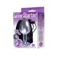 Picture of The Silver Starter Plug Round Violet
