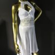 Picture of TAILOR MAX – NEGLIGEE HALTER NECKLINE WHITE
