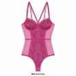 Picture of   FRENCH AFFAIR – TEDDY THONG FUCHSIA PURPLE PLUS SIZE