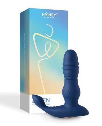playbox sex toy Honey Play Box- Rosewyn Rotating Rose Flower Vibrator Red - Dallas Novelty main image 0