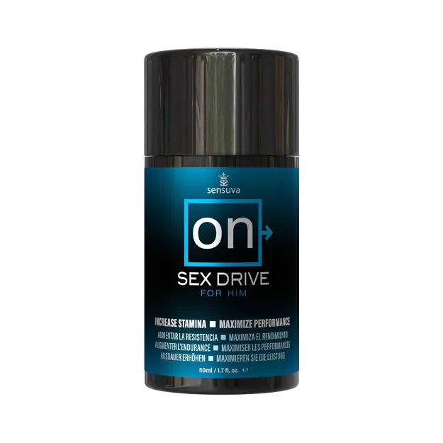 Picture of Sensuva ON Sex Drive For Him Testosterone Cream 1.7oz