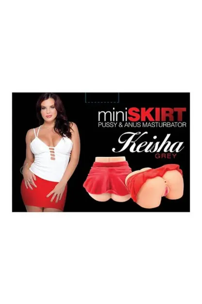 Picture of Mini Skirt Pussy & Ass Masturbator Keisha Grey