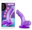 Picture of NATURALLY YOURS 4" MINI COCK-PURPLE