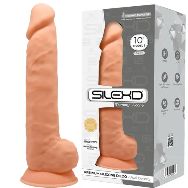 Picture of Silexd - Model 1 Realistic Dildo 10" - Beige