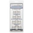 Picture of TitanMen® Tools - Cock Ring Set - Clear 