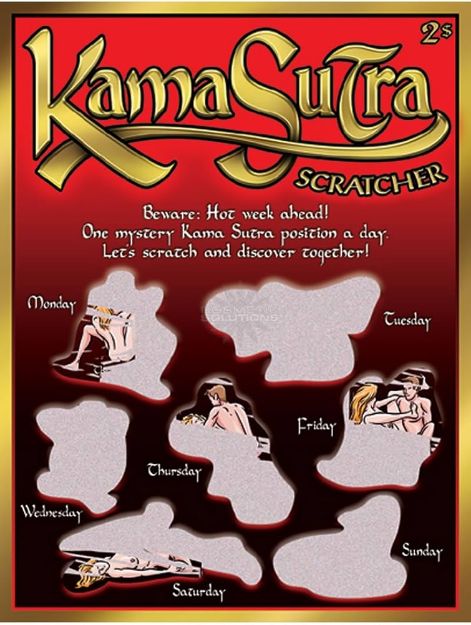 Picture of Scratchcard - KamaSutra Scratcher