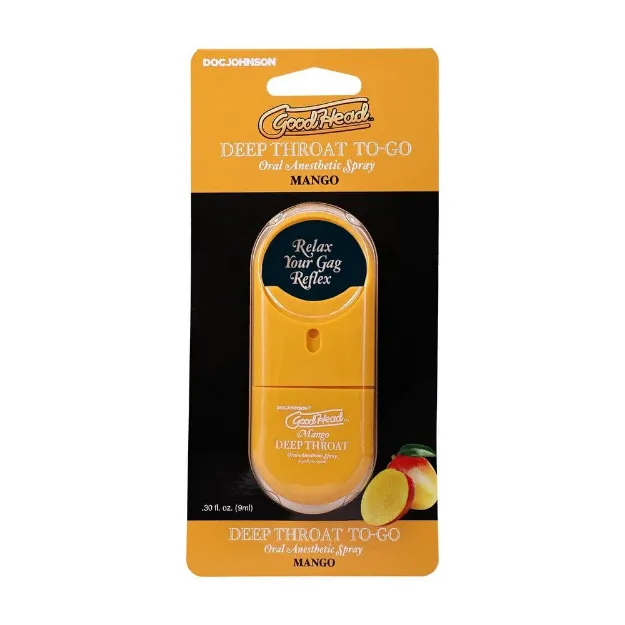 Picture of Good Head Deep Throat To-Go Mango .30 fl oz