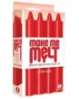 Picture of Make Me Melt Sensual Drip Candles 4 pk Red