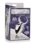 Picture of BOOTY SPARKS GEMSTONES AMETHYST GEM ANAL PLUG - MEDIUM