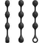 Picture of Kink - Weighted Silicone Anal Balls Black
