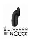 Picture of Shots - ManCage - Model 05 - Chastity - 5.5" - Cock Cage - Black