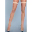 Picture of Be Wicked - Nylon Fishnet Thigh Highs - Nude O/S