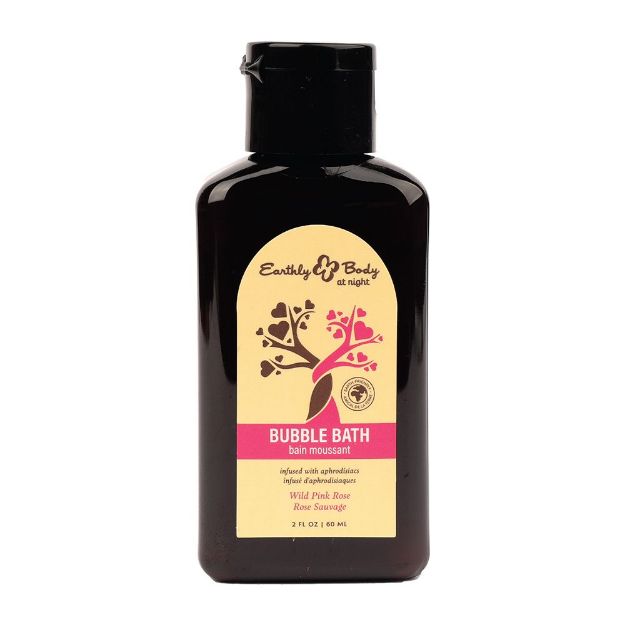 Picture of EARTHLY BODY - Aphrodisiac Bubble Bath Wild Pink Rose 2oz
