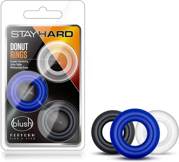 Picture of Stay Hard Donut Rings