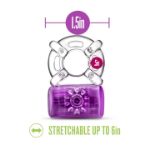 Picture of Play With Me - Rechargeable Vibrating Penis Ring Purple