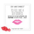 Picture of Warm Human -MINI CARD SEX GODDESS & Charm