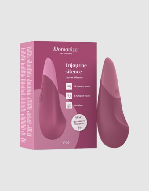 Picture of WOMANIZER - Vibe Lay On Vibrator Pink