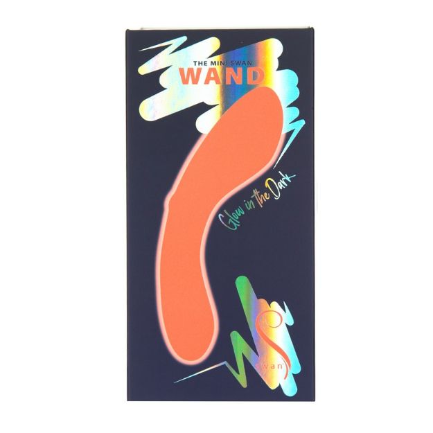 Picture of THE MINI SWAN WAND - ORANGE *GLOW-IN-THE-DARK*