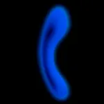 Picture of THE MINI SWAN WAND - PURPLE *GLOW-IN-THE-DARK*
