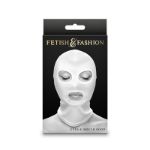 Picture of FETISH & FASHION - EYES & MOUTH HOOD - WHITE