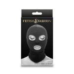 Picture of FETISH & FASHION - EYES & MOUTH HOOD - BLACK
