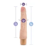 Picture of Dr. Skin Cock Vibe 2 - Vibrating 9" Beige 