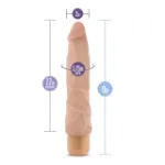 Picture of Dr. Skin  Cock Vibe 1 - Vibrating 9" Beige
