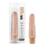 Picture of Dr. Skin  Cock Vibe 3 - Vibrating 7.25" Beige