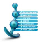 Picture of Anal Adventures Matrix - Gamma Plug - Neptune Teal