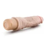 Picture of Dr. Skin  Cock Vibe 10 - Vibrating 8.5" Beige